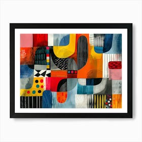 Abstract Painting 15 Art Print