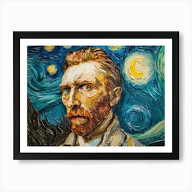 Contemporary Artwork Inspired By Vincent Van Gogh 7 Art Print