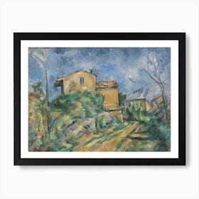 Maison Maria With A View Of Château Noir (1895), Paul Cézanne Art Print