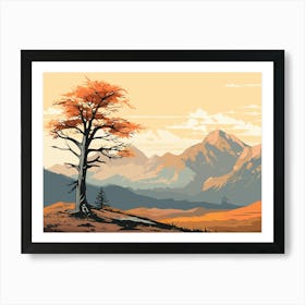 Landscape Painting 6 Art Print