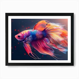 Siamese Catfish 9 Art Print