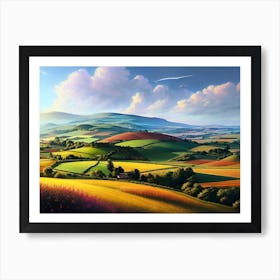 Landscape Painting 188 Art Print