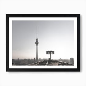 Cityscape Berliner Zeitung Art Print