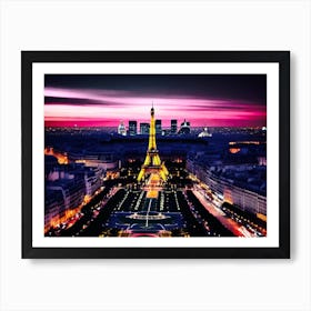 Paris At Night 28 Art Print