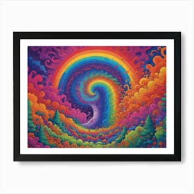 Rainbow Art Print