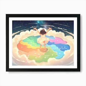 Rainbow Cloud 2 Art Print