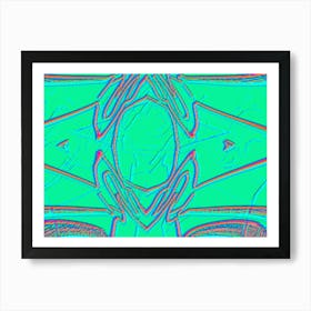 Abstract Psychedelic 1 Art Print