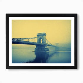 The Chain Bridge Budapest Art Print