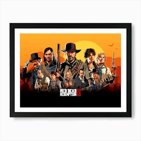 Red Dead Redemption 7 1 Art Print