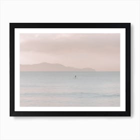 Paddle Board Ocean Art Print