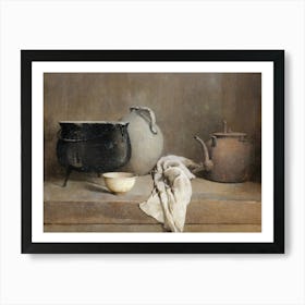 Vintage Kitchen Still Life Art Print