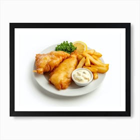 Fish And Chips 4 Art Print