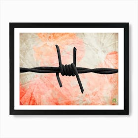 Barbed Wire 20211127 146rt4ppub Art Print