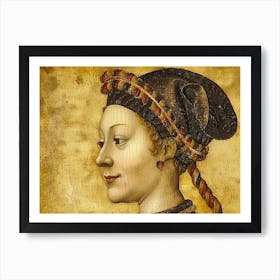 Portrait Of A Lady Art Print