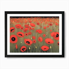 Poppy Field Art Print