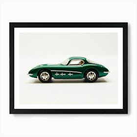 Toy Car 55 Corvette Green 2 Art Print