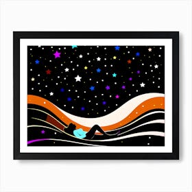 Dreams vector art Art Print