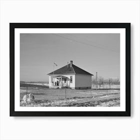 Untitled Photo, Possibly Related To Recess At Country School House Near Ruthven, Iowa By Russell Lee Art Print