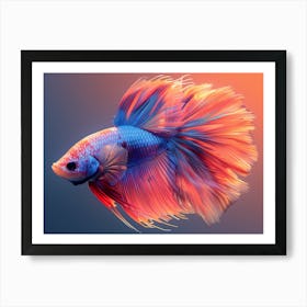 Siamese Catfish 9 Art Print