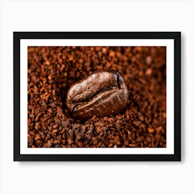 Coffee Bean — coffee poster, kitchen art print, kitchen wall decor, coffee quote, motivational poster 1 Art Print