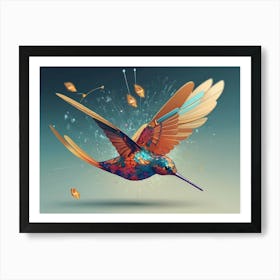 Hummingbird Art Print