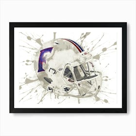 Florida Gators NCAA Helmet Poster 1 Art Print