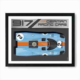 Porsche 917 No Art Print