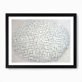 Composition No 1, Piet Mondrian Art Print