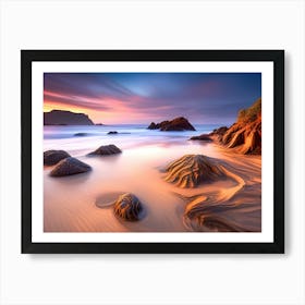 Imagined Beach #1 Art Print