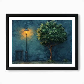 Street Lamp Art Print