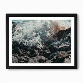 Crashing Waves 1 Art Print