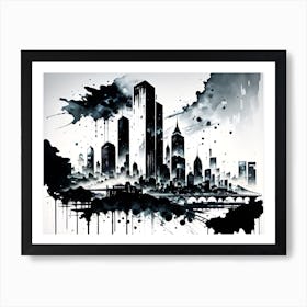 Cityscape 64 Art Print