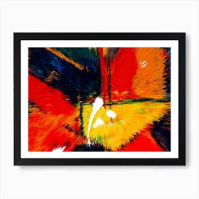 Acrylic Extruded Painting 605 Art Print