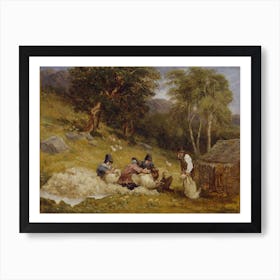Sheep Shearing (1849), David Cox Art Print
