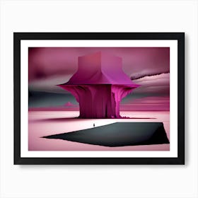 Pink Tower Art Print