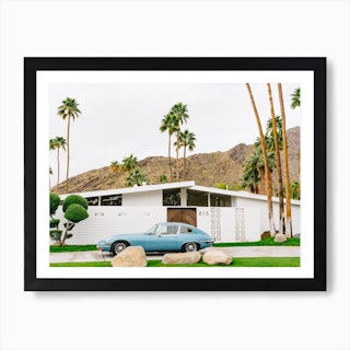 Palm Springs Ride Art Print