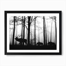 Forest Landscape Art Print