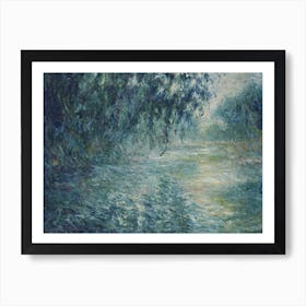 Morning On The Seine, Claude Monet Art Print