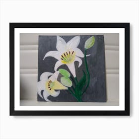 Lily Painting Art Print