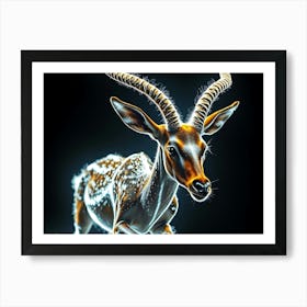 Wild Animal Creative Portrait 82 Art Print