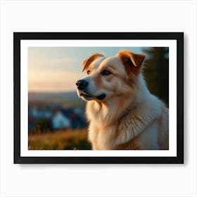 Golden Retriever 3 Art Print