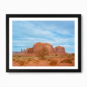 Monument Valley IX on Film Art Print