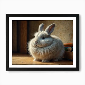 White Rabbit Art Print