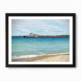 Ship In The Water 1 Art Print