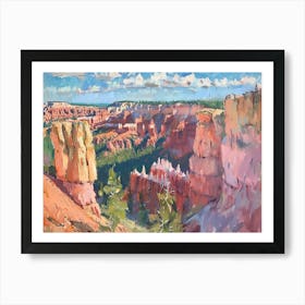 Western Landscapes Bryce Canyon Utah 2 Art Print
