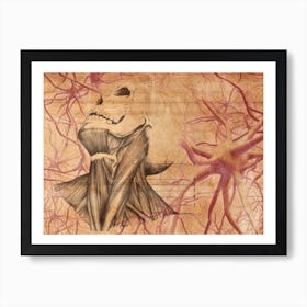 Vintage Anatomy Neurons Art Print