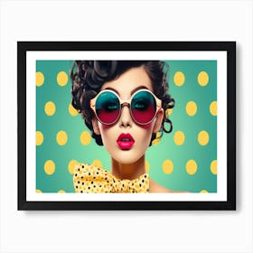 Polka Dot Art Print