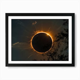 Solar Eclipse Art Print