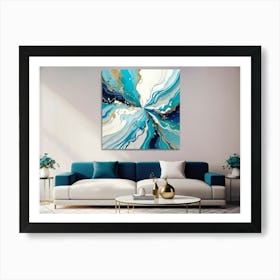 Abstract Painting 727 Art Print