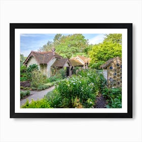 London Duck Island Cottage Garden In St James'S Park Art Print